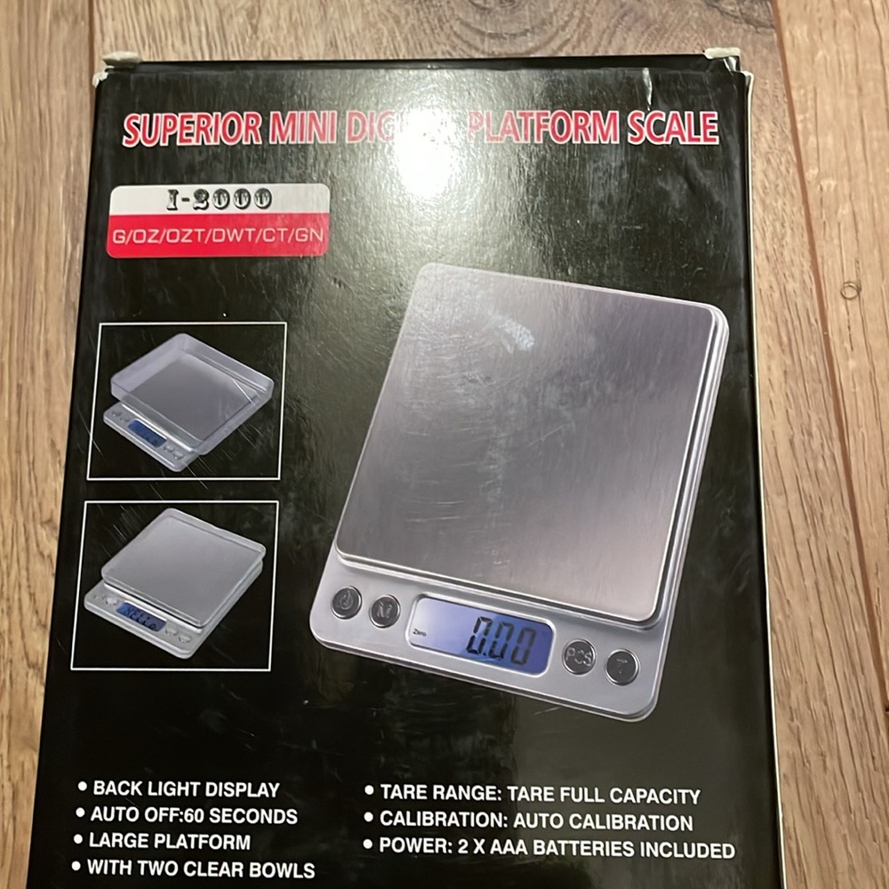 New Portable Mini-Kitchen Food Scale - Picture 3 of 6